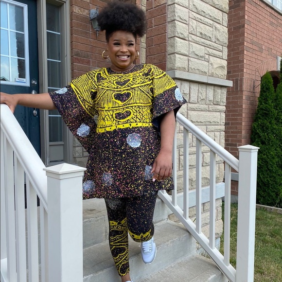 Beautiful ,Tye$dye,African print,Bubu and Jeggings - Picture 9 of 17